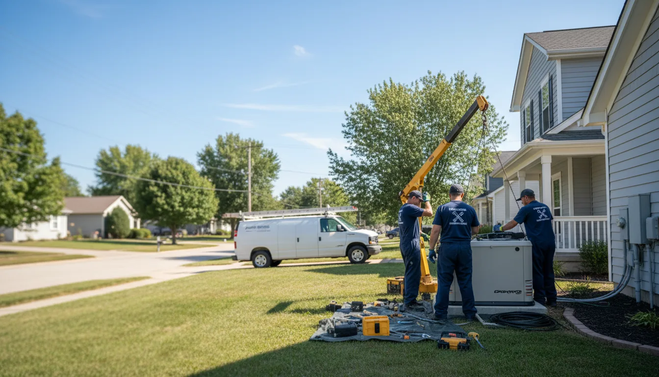 Generator Installation in Kirklin, IN near me